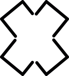 Cancel Symbol Outline Svg File, Free Vectors File
